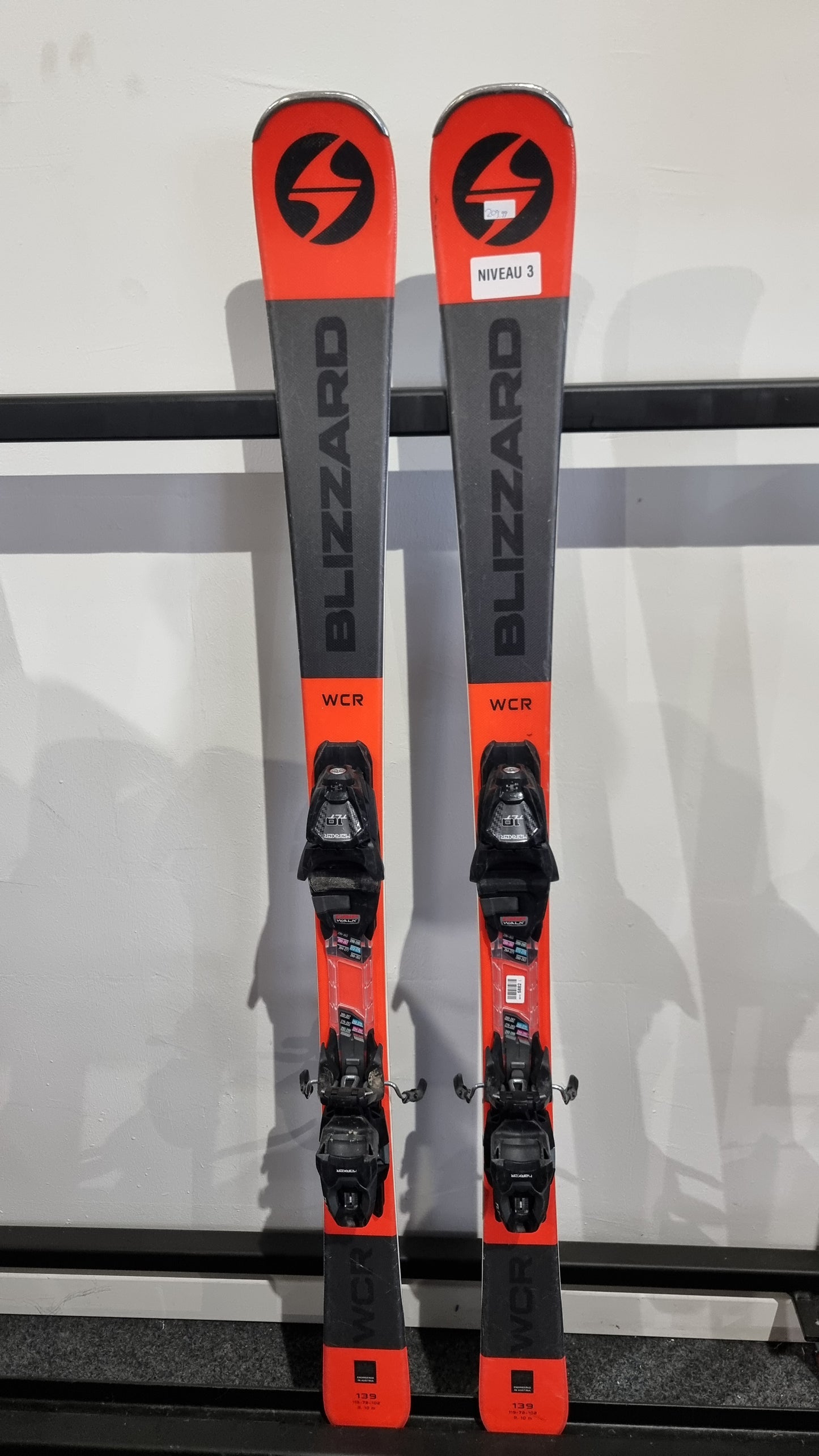 Blizzard WCR 139 cm