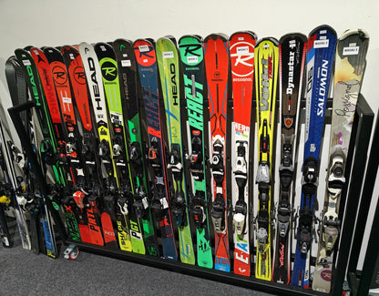 Rek 4: ski's gebruikt tussen 146 - 149 cm