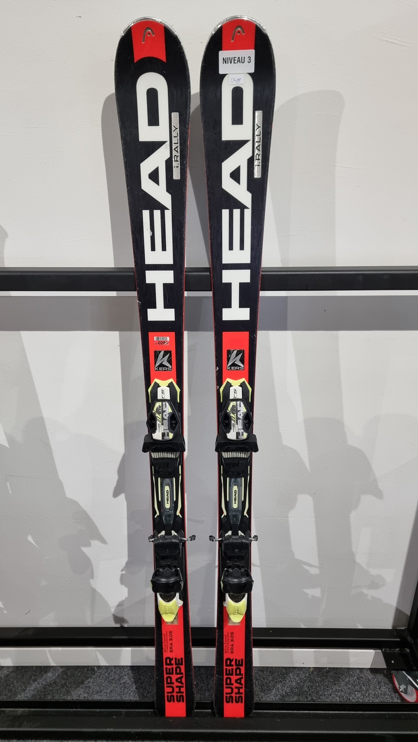 Head Supershape i.Rally ERA 3.0S 156cm