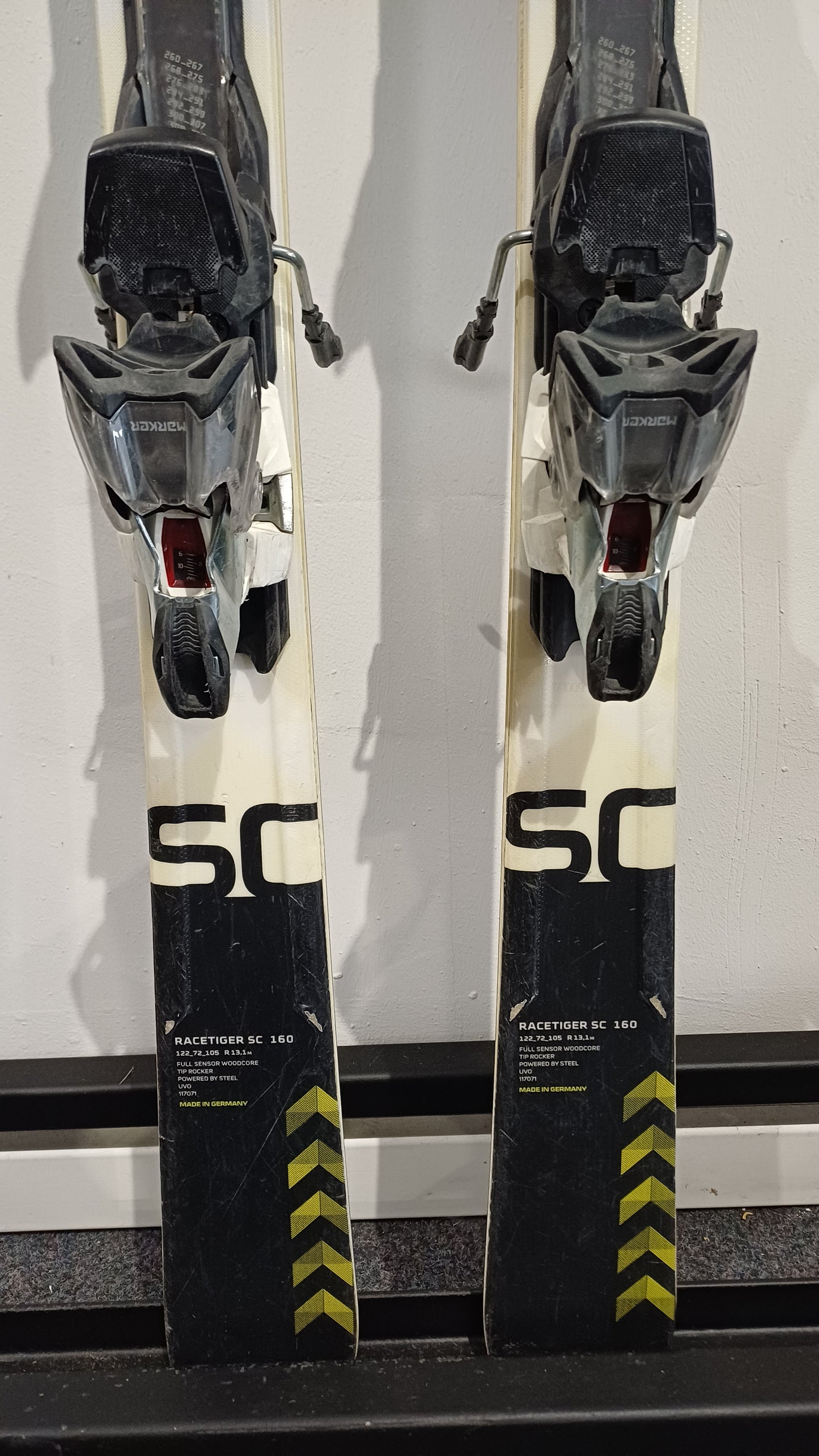 Völkl racetiger SC 160 cm