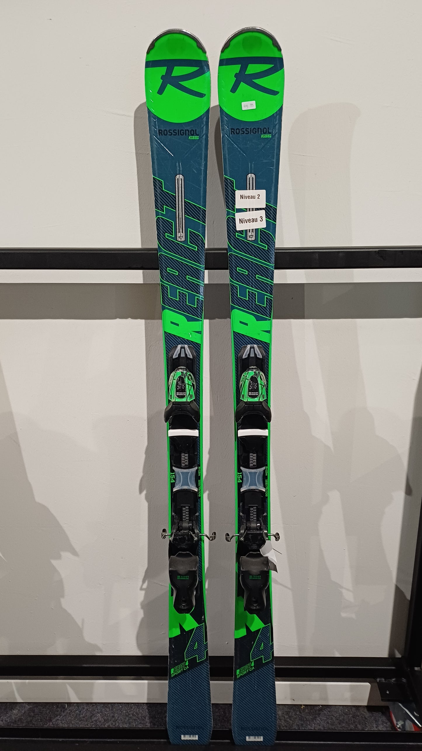 Rossignol react 4 154 cm
