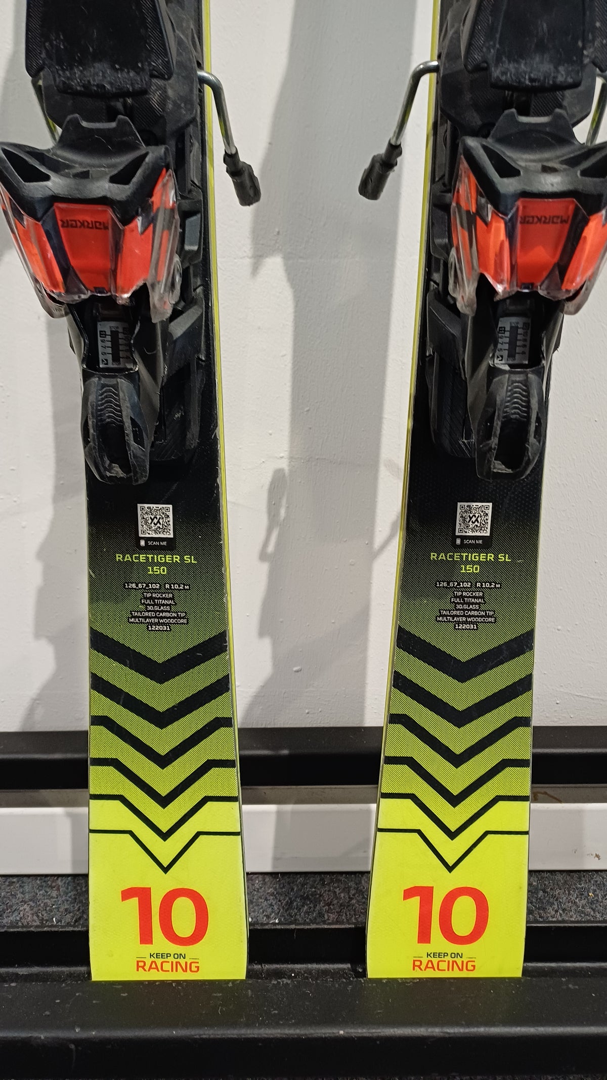 Völkl racetiger SL 150 cm