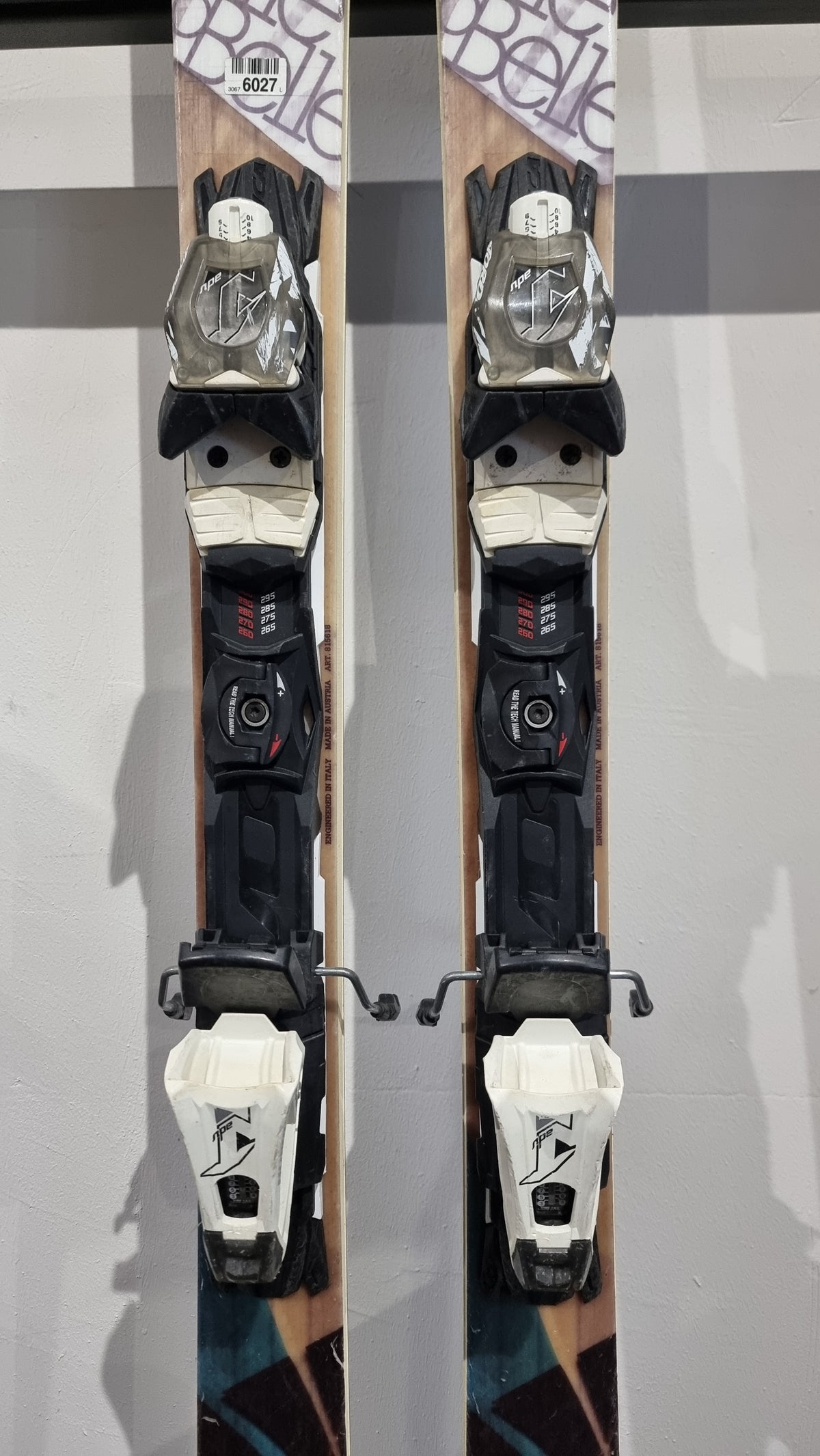 Nordica Belle to Belle 169cm