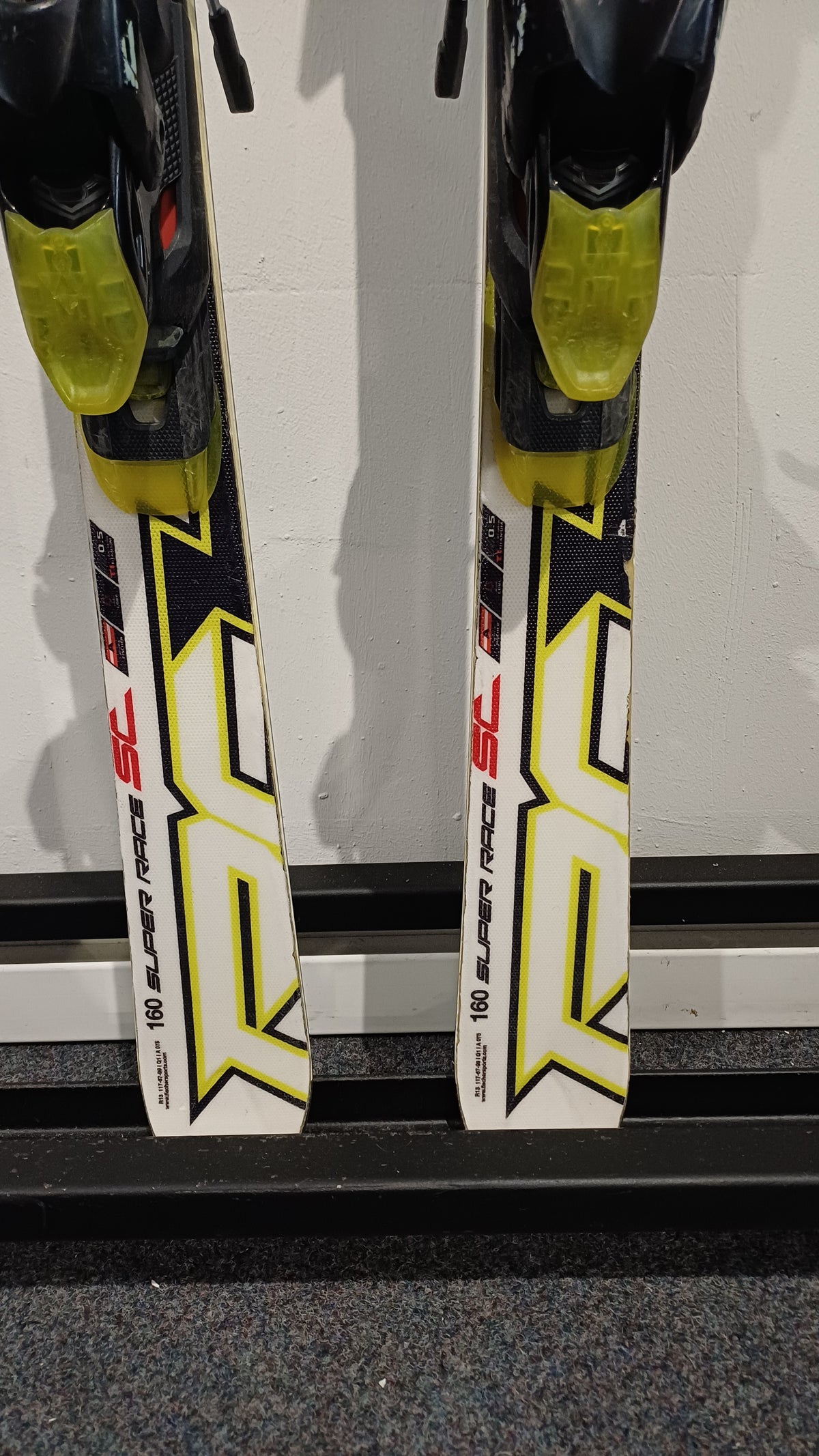 Fischer super race SC 160 cm