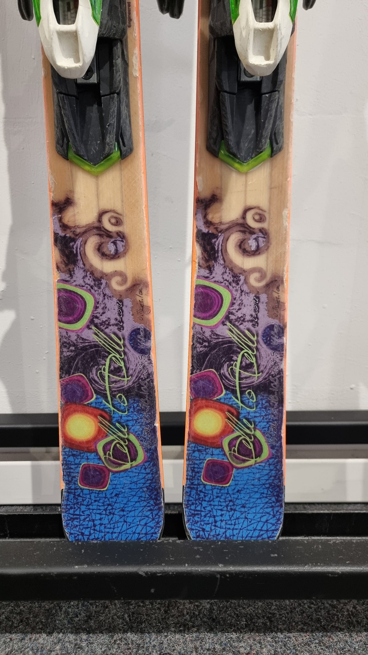Nordica Belle to Belle 162cm