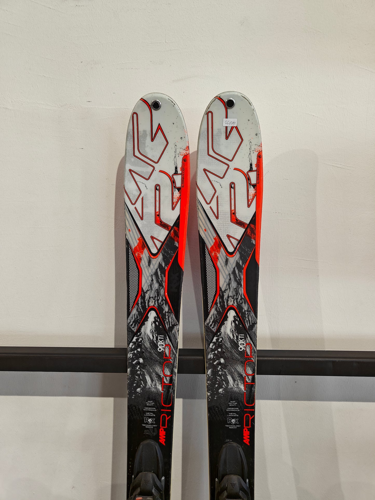 K2 amp rictor 90xti 163 cm
